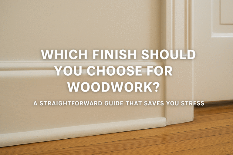 choose the right woodwork finish