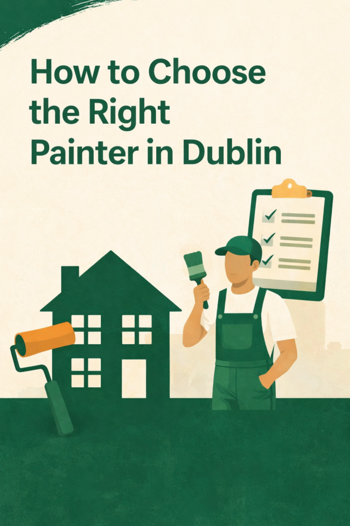 How to choose the right painter in Dublin