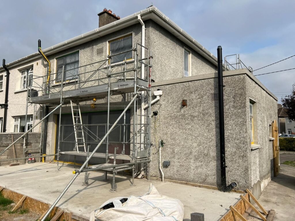 Exterior spray preparation
