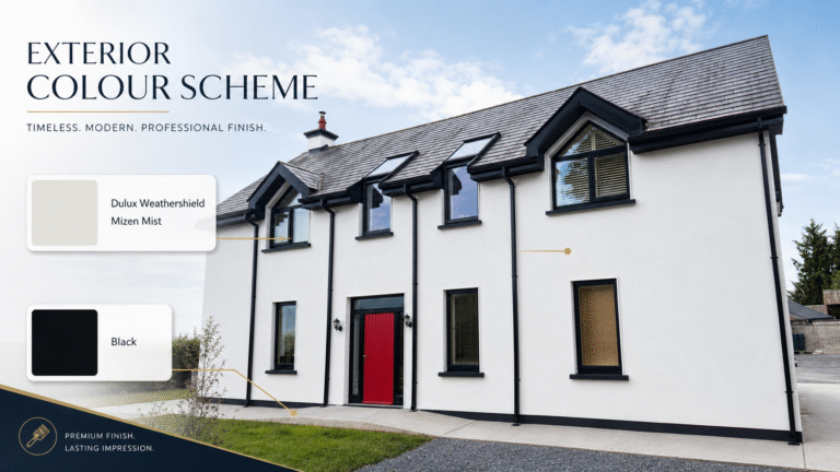 Colour for exterior painting Dulux Weathershield